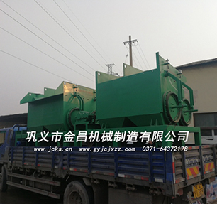 <b>2LTC6109/8T梯形跳汰機(jī)發(fā)往潼關(guān)用于沙場(chǎng)選金</b>